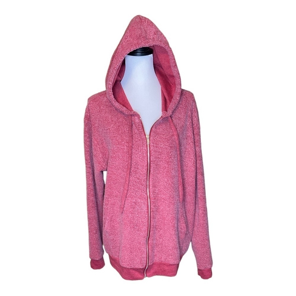 Soft Serve Zippered Hoodie size L